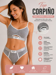 TOP CONJUNTO INTERIOR DEPORTIVO | SUAVE, COMODO Y FUNCIONAL