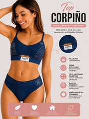 TOP CONJUNTO INTERIOR DEPORTIVO | SUAVE, COMODO Y FUNCIONAL