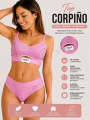 TOP CONJUNTO INTERIOR DEPORTIVO | SUAVE, COMODO Y FUNCIONAL