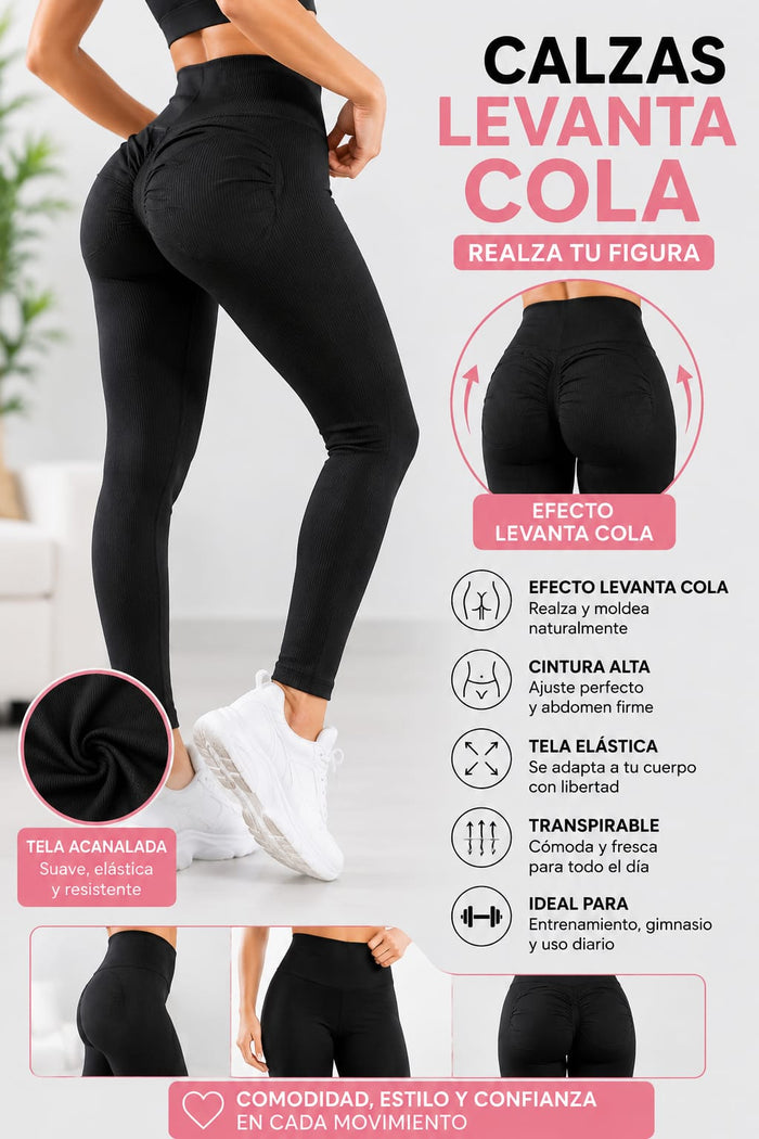 CALZA DEPORTIVA LEVANTA COLA