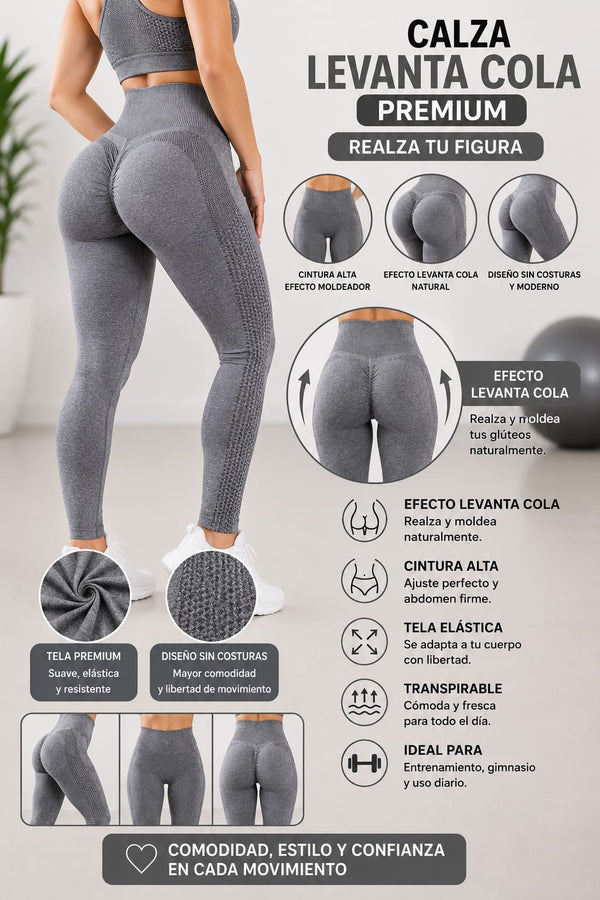 CALZA LEVANTA COLA DEPORTIVA MODELO PREMIUM