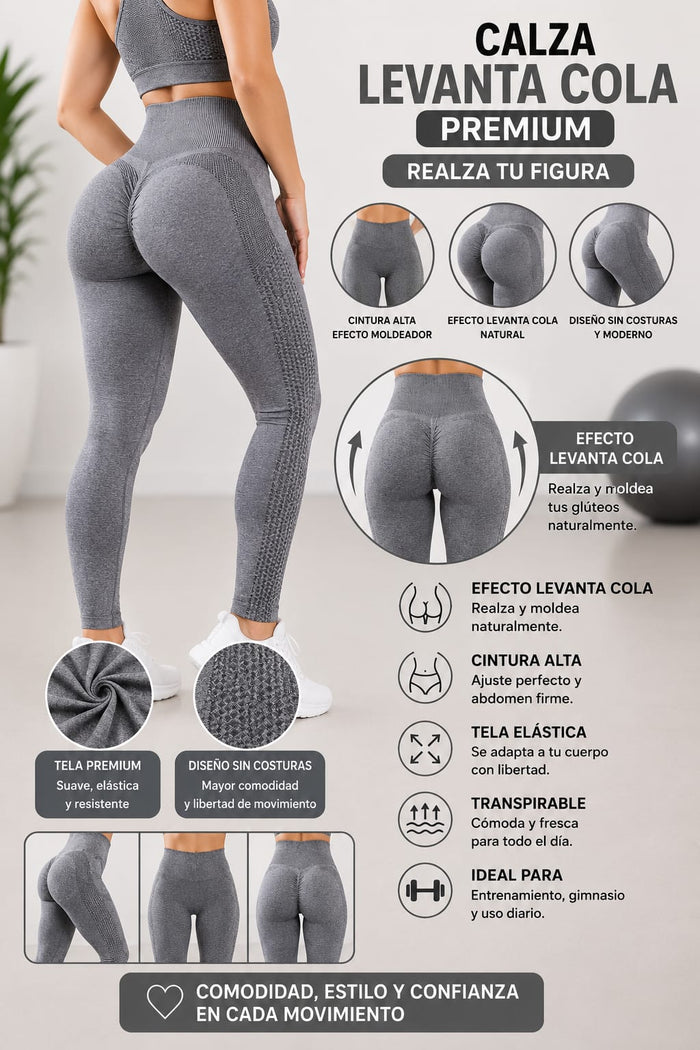 CALZA LEVANTA COLA DEPORTIVA MODELO PREMIUM