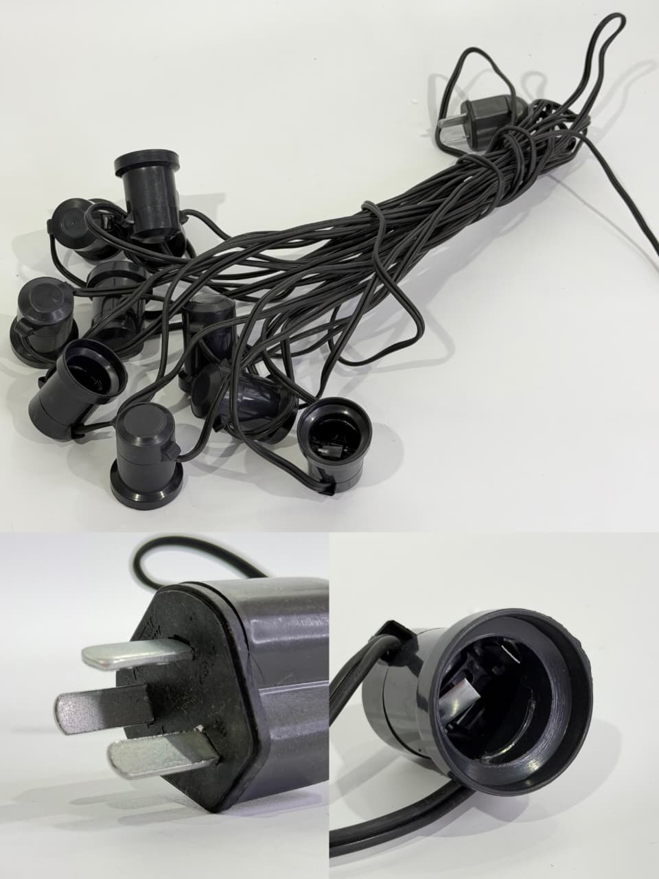 CABLE GUIRNALDA PORTA LAMPARAS