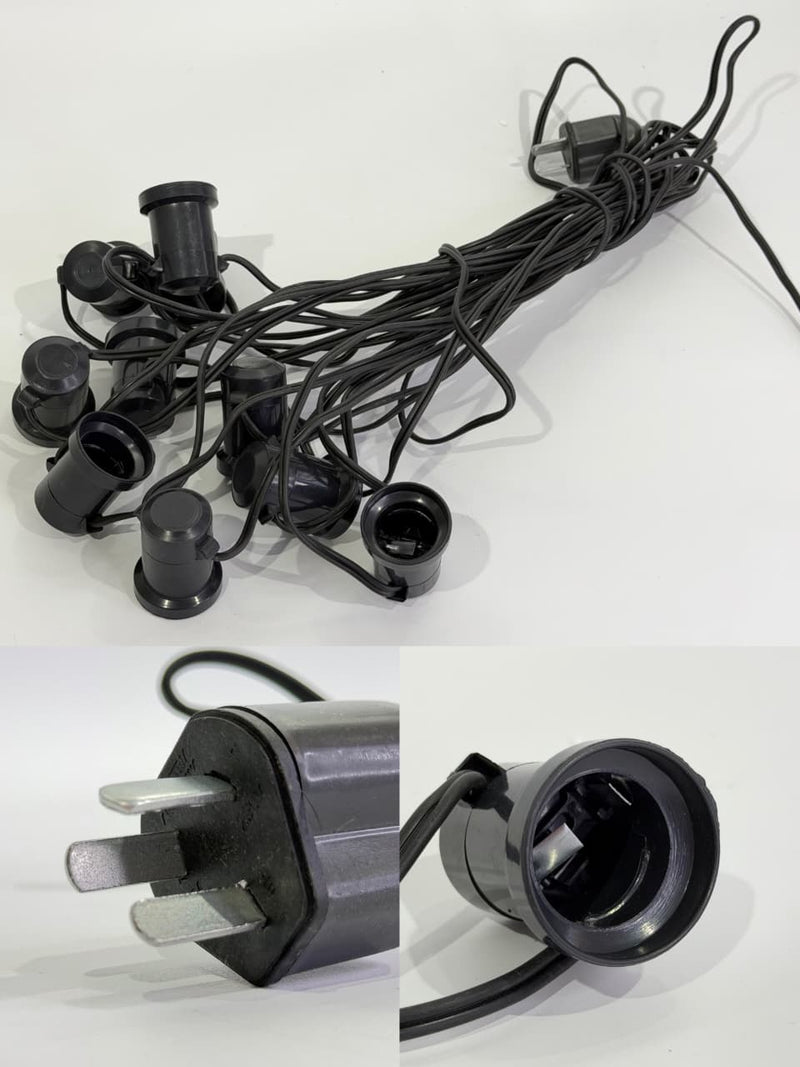 CABLE GUIRNALDA PORTA LAMPARAS