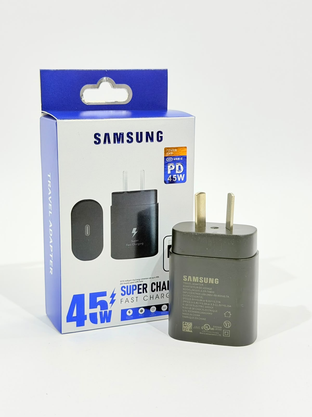 FUENTE CARGADOR | CARGA RAPIDA 45W