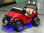 JEEP ELECTRICO INFANTIL CON 2 ASIENTO | LUCES Y PANTALLA TÁCTIL