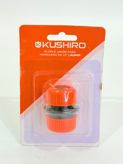 ACOPLE DE UNION PARA MANGUERA 1/2" COD:AUM01