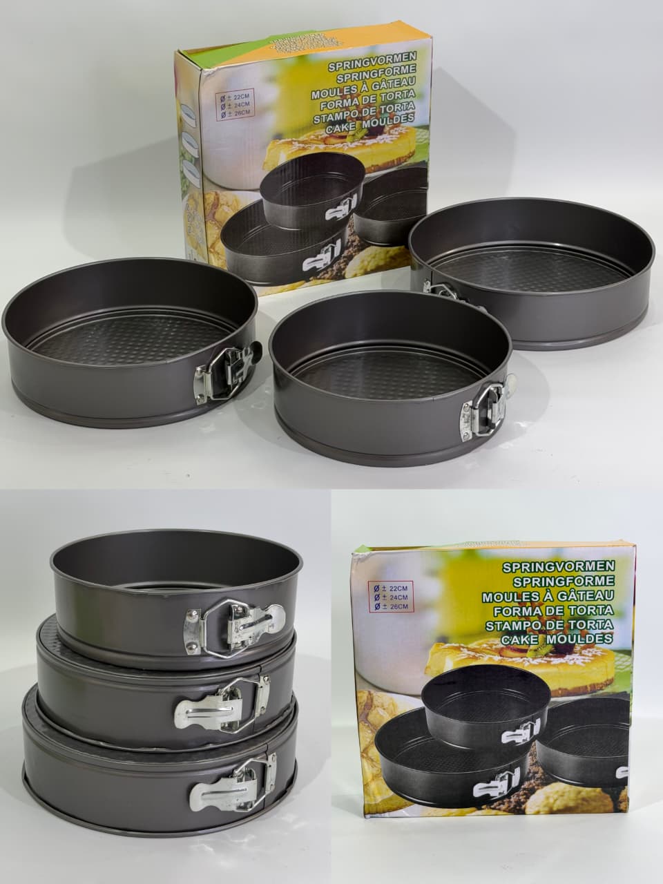 SET DE MOLDES DESMONTABLES X3