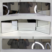 ESPEJO TRIPLE FLEXIBLE PARA CORTE Y PEINADOS CON GANCHOS PARA COLGAR