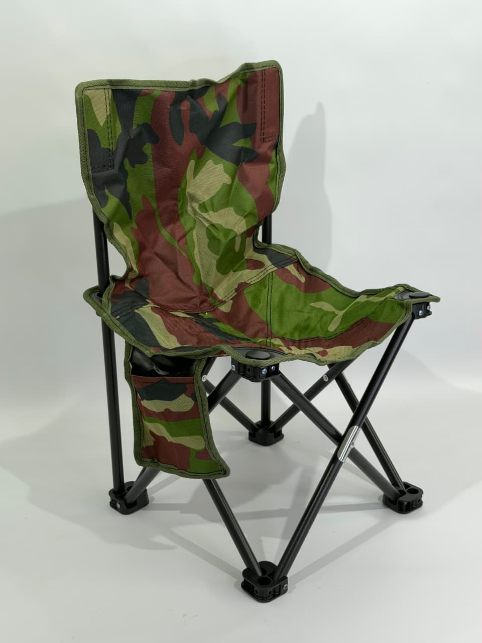 SILLA CHICA PLEGABLE DE CAMPING CAMUFLADA