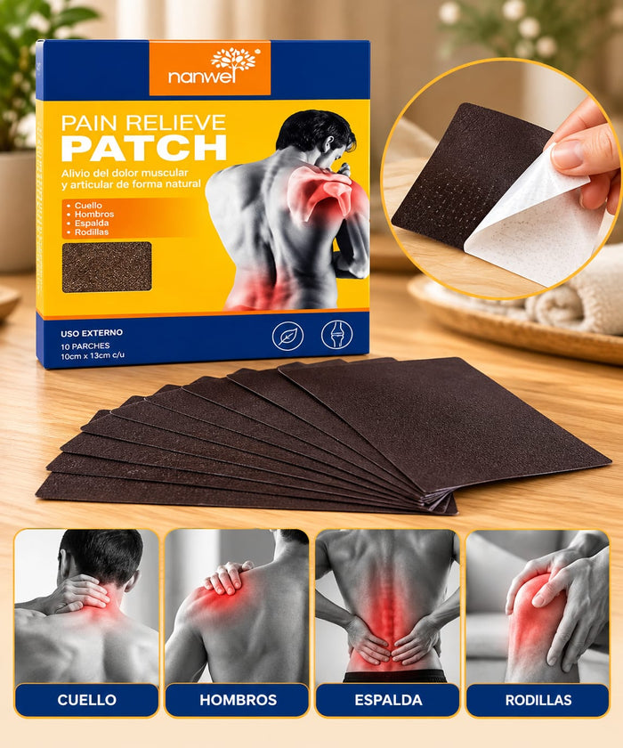 PACK X10u | PARCHES PARA ALIVIO MUSCULAR Y ARICULAR