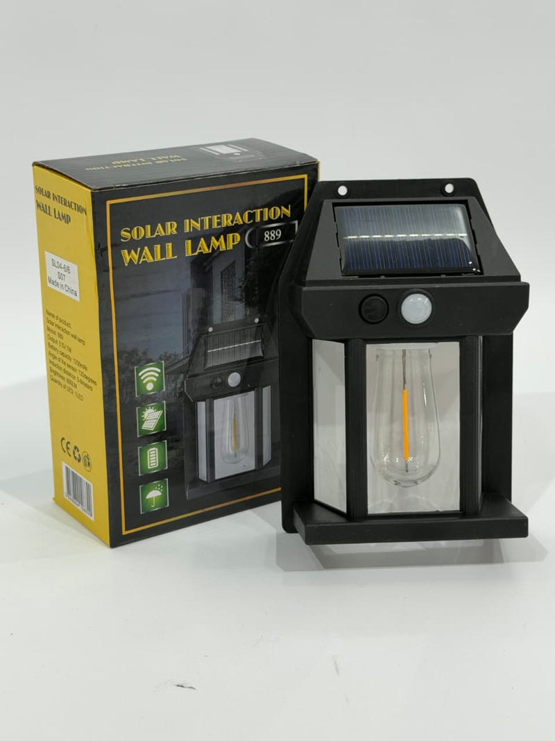 LÁMPARA SOLAR DE PARED CON SENSOR