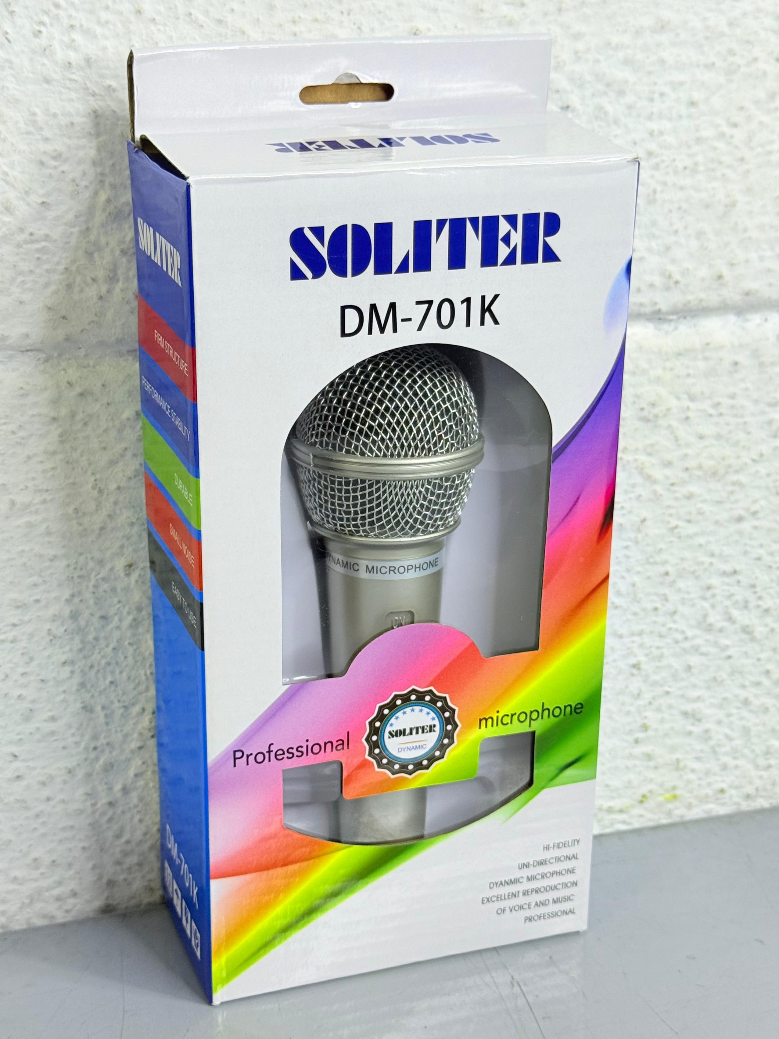 MICRÓFONO DINÁMICO PROFESIONAL | DM-701K