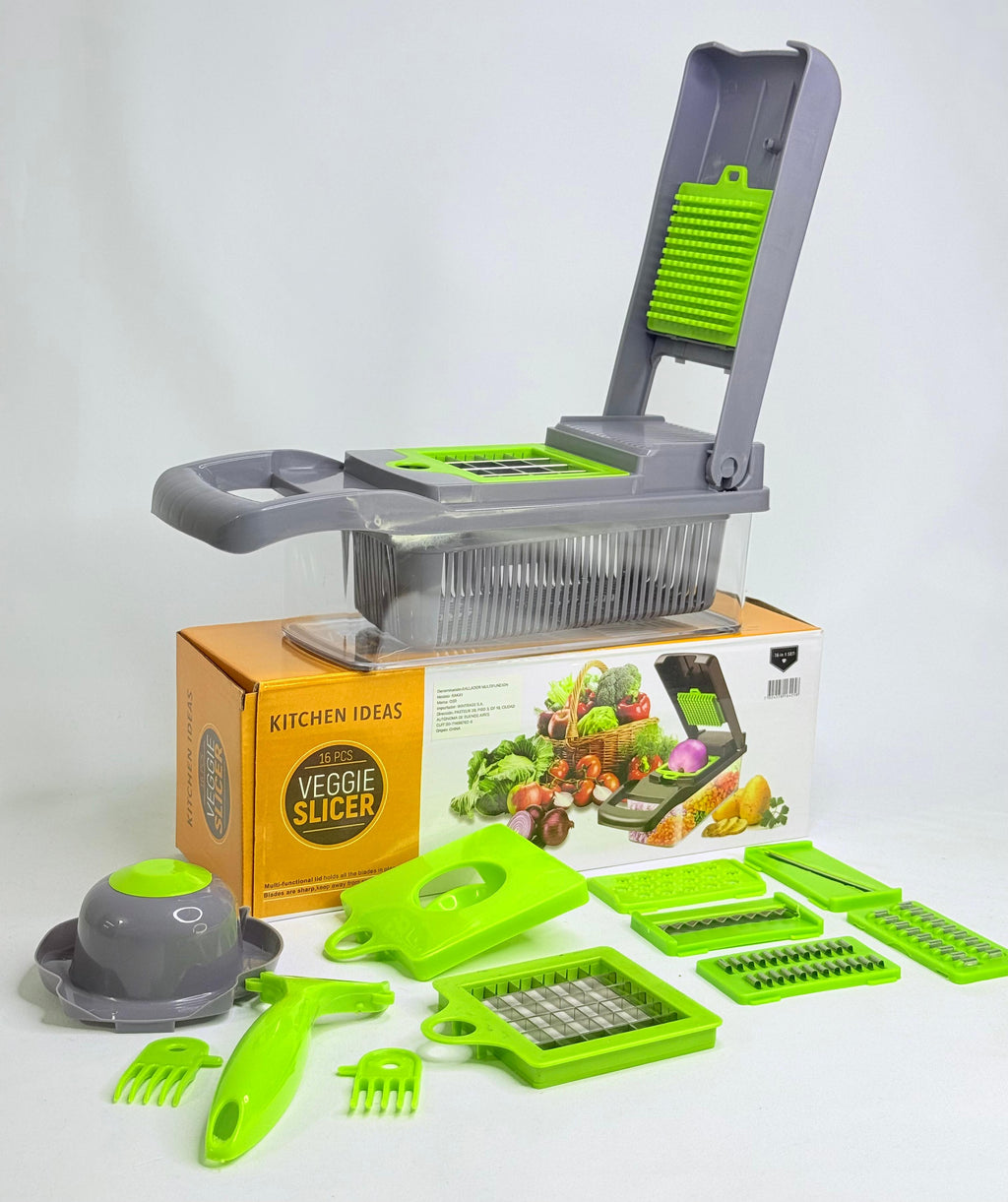 MANDOLINA RAYADORA DE VERDURAS 14 EN 1