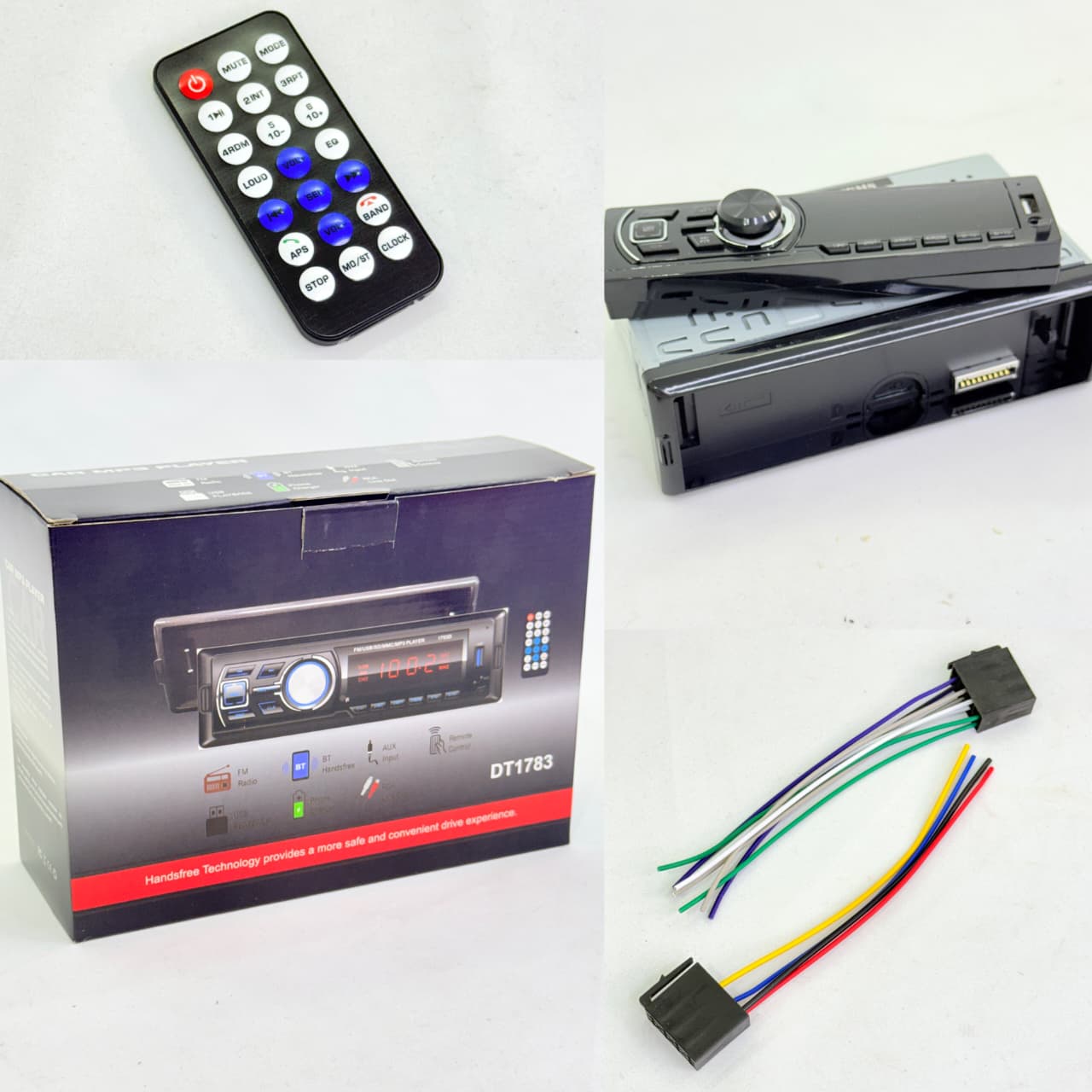 ESTEREO PARA AUTO FRENTE DESMONTABLE