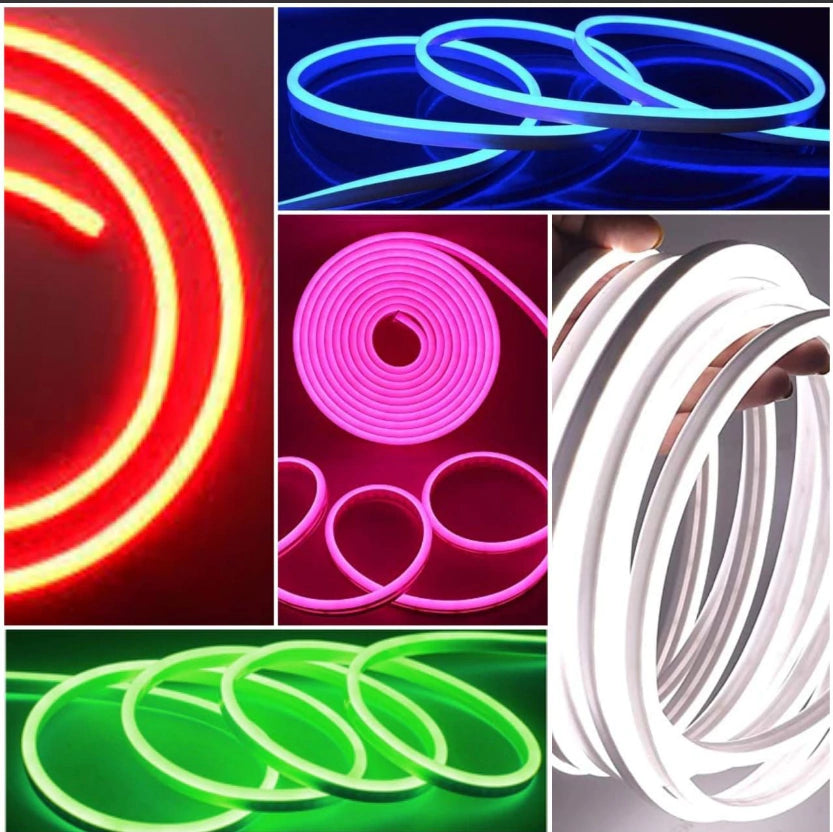 TIRA DE NEON 5M, MAS FUENTE