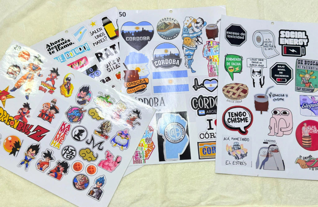 STICKERS PREMIUM DISEÑOS