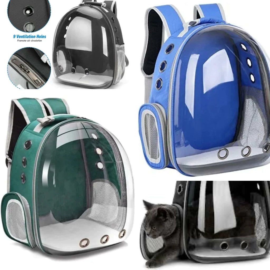 MOCHILA TRANSPORTADORA DE MASCOTAS
